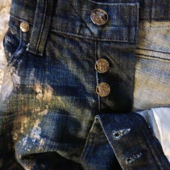 Rock & Republic Jeans Mens Size 31X34 Multi Colour DUCE Skinny Cut Fit Denim Y2K - Picture 6 of 12